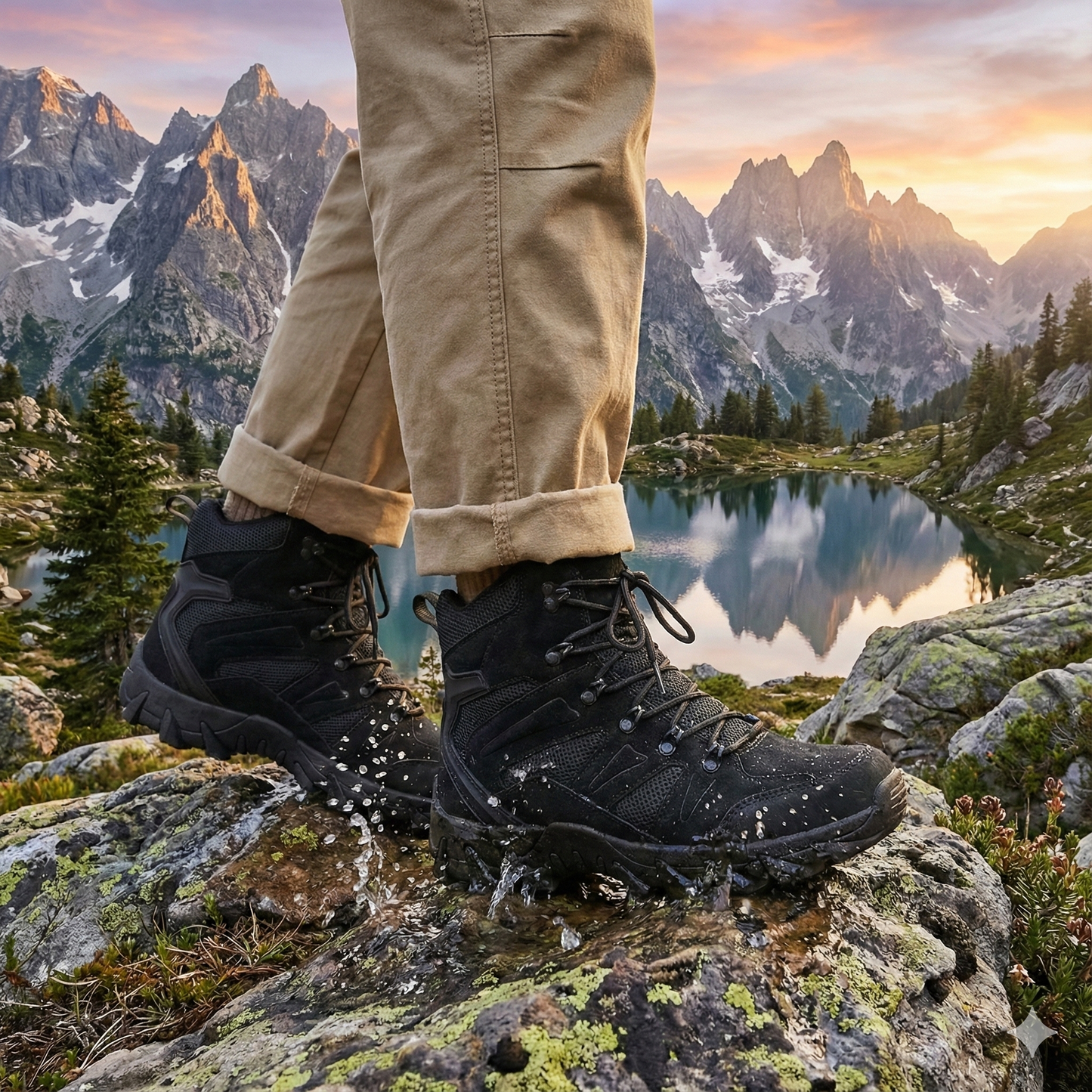 FOOTERA Orthopädische Outdoor & Arbeitsstiefel