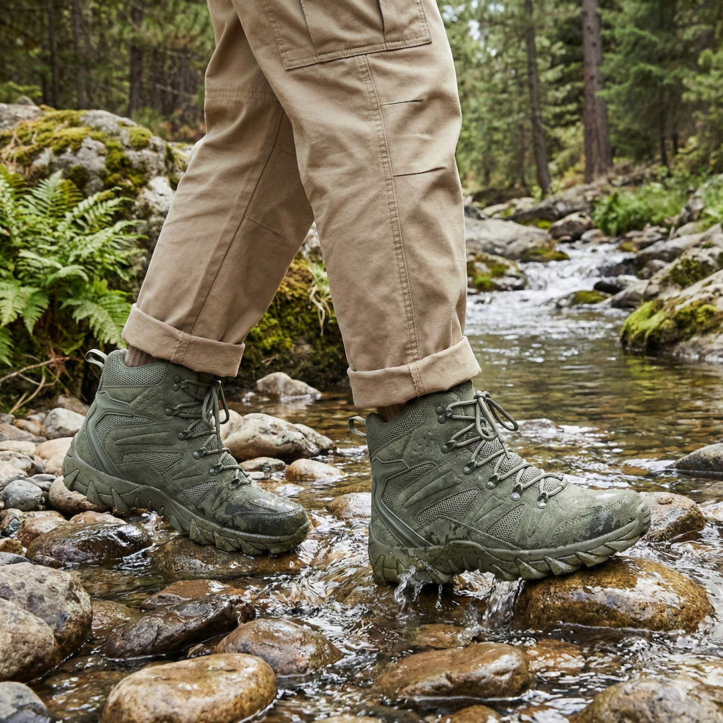 FOOTERA Orthopädische Outdoor & Arbeitsstiefel